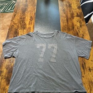 American Eagle Outfitters Charcoal Tee